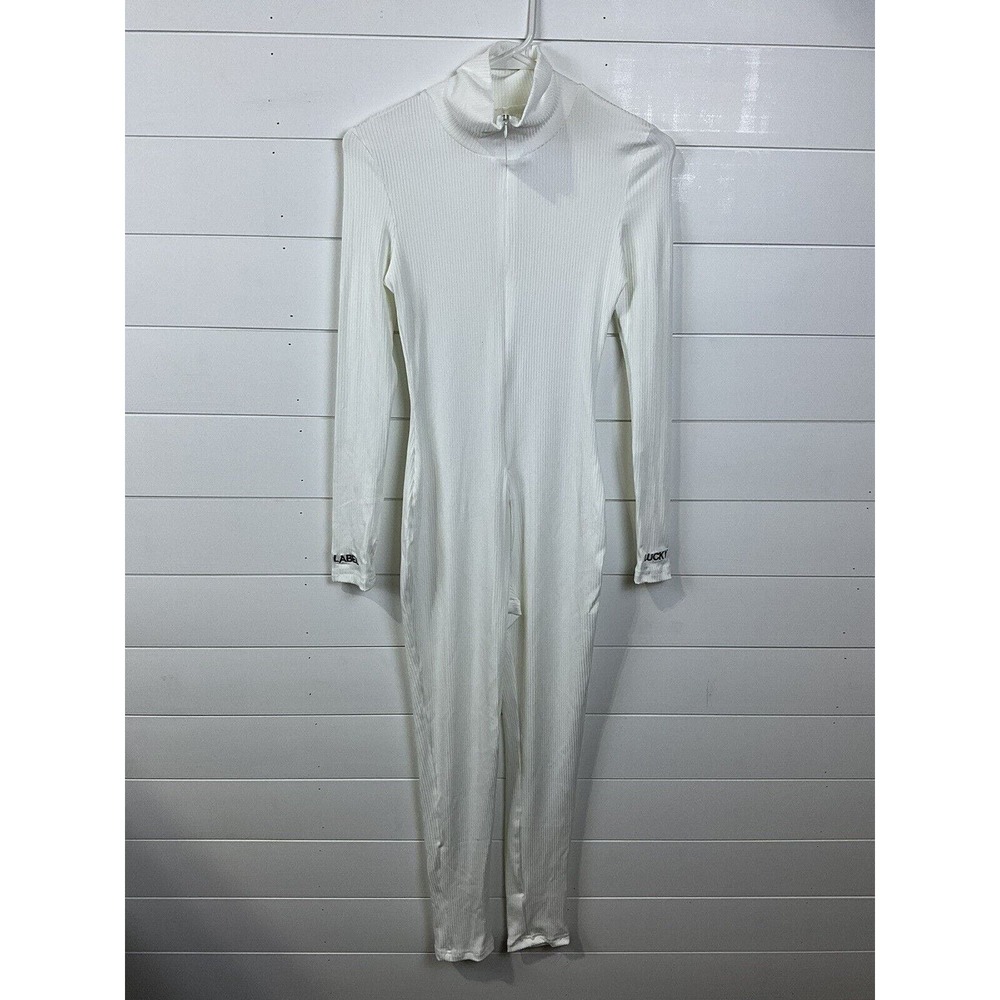 Mealiya Women Embrodery Zipper High Necky Bodycon Jumpsuit‎